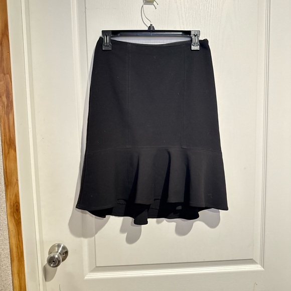 White House Black Market Dresses & Skirts - White House Black Market Asymmetrical Black Skirt